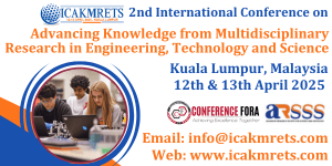 Multidisciplinary Research in Engineering, Technology and Science Conference in Malaysia